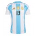 Argentinien Cristian Romero #13 Heimtrikot Copa America 2024 Kurzarm